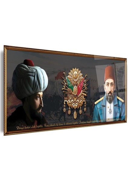 Osmanlı Arması Cam Tablo fiyatları