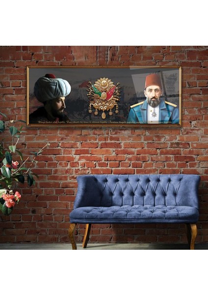 Osmanlı Arması Cam Tablo fırsatları