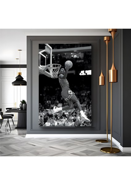 Michael Jordan Kanvas Tablo