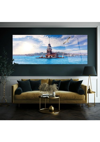 Kız Kulesi Cam Tablo