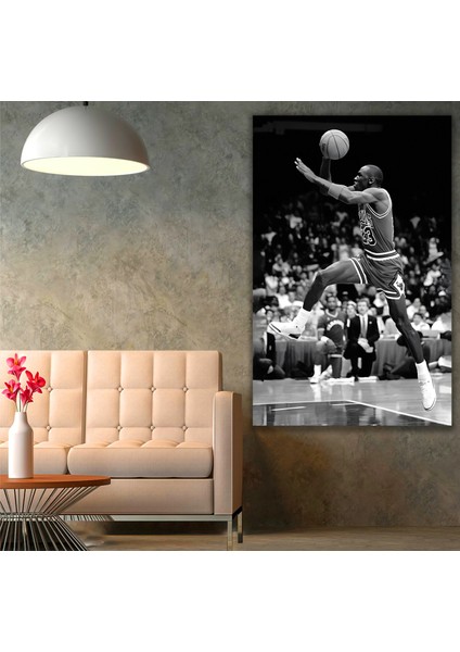 Michael Jordan Kanvas Tablo