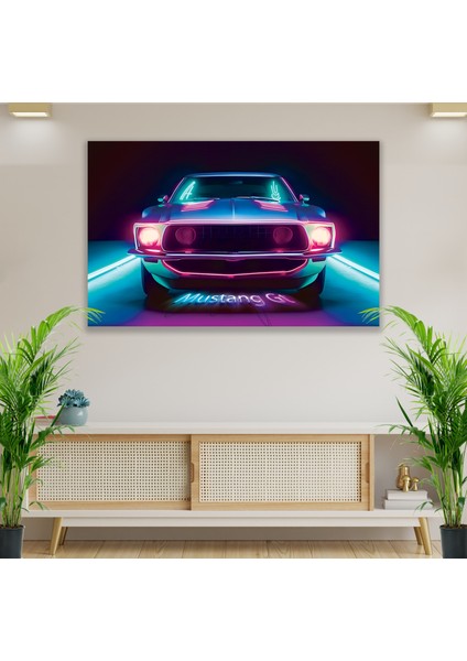 Ford Mustang Gt Kanvas Tablo