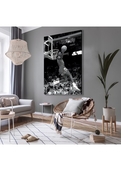 Michael Jordan Kanvas Tablo