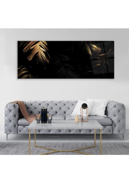 Altın Yapraklar Cam Tablo fırsatları