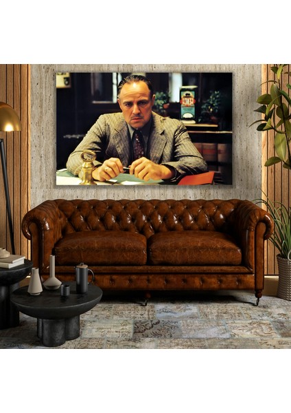 Marlon Brando Kanvas Tablo