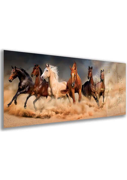 Saatli Atlar Cam Tablo fiyatları