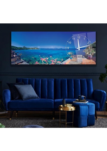 Saatli Deniz Cam Tablo fiyatları