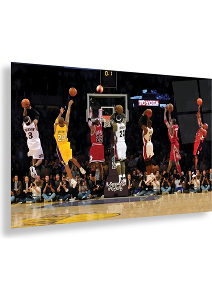 Nba Ünlü Oyuncuları Cam Tablo fiyatları