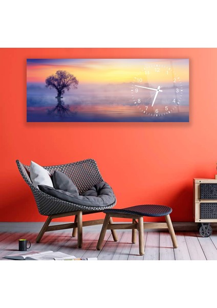 Saatli Sisli Hava Cam Tablo modelleri