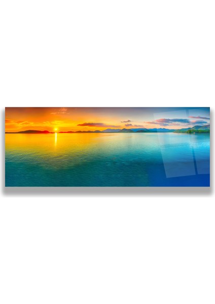 Gün Batımı Cam Tablo fırsatları