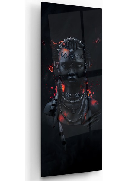 Siyahi Kadın Cam Tablo fiyatları