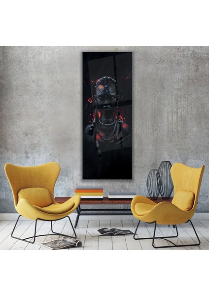 Siyahi Kadın Cam Tablo fırsatları