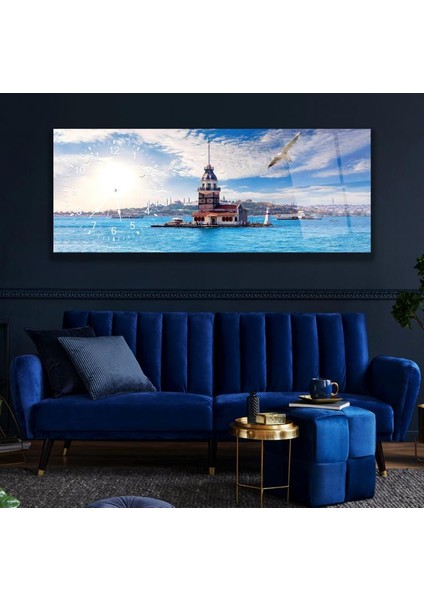 Saatli Kız Kulesi Cam Tablo fiyatları