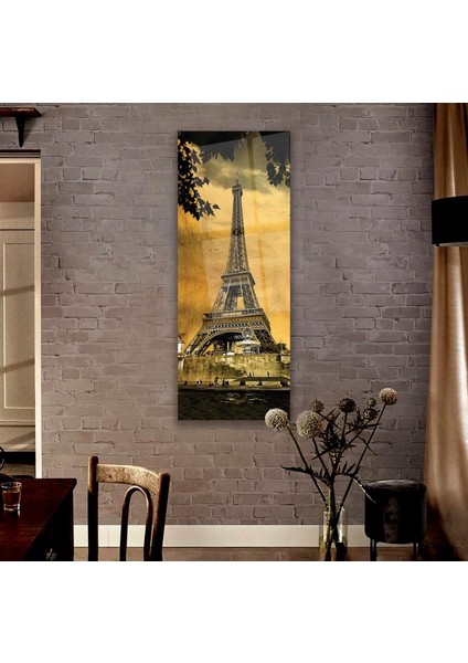 Eyfel Kulesi Cam Tablo