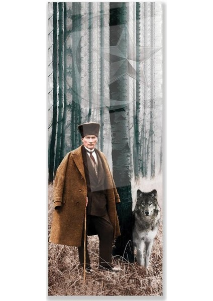 Mustafa Kemal Atatürk Cam Tablo modelleri