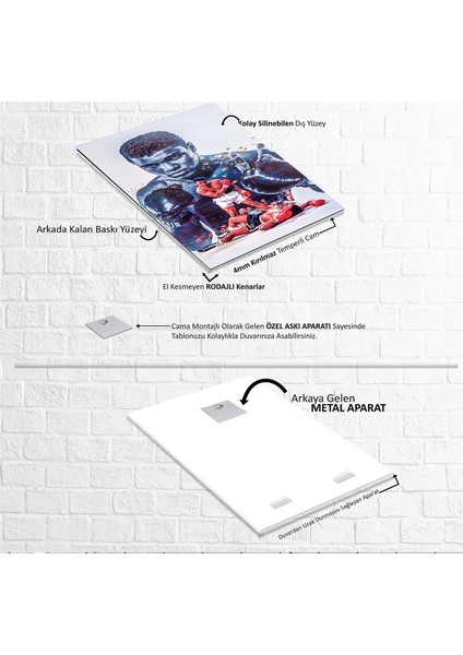 Muhammed Ali Cam Tablo indirimleri