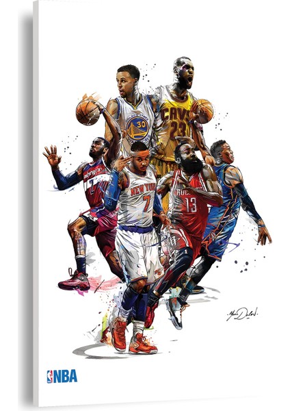 Nba Oyuncuları Kanvas Tablo indirimleri