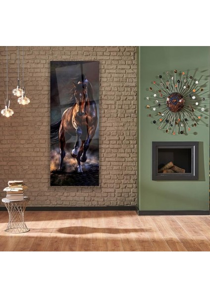 Atın Asaleti Cam Tablo