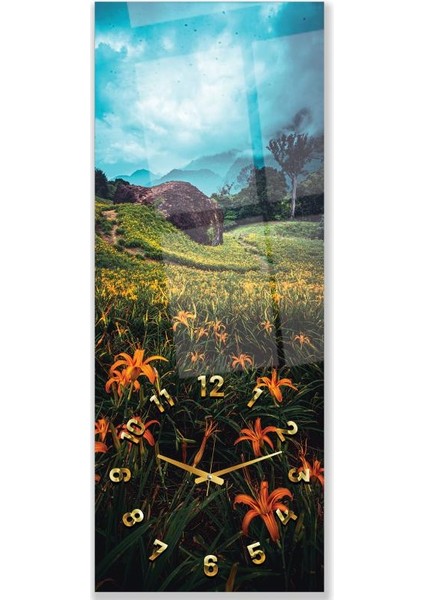 Saatli Doğa Cam Tablo fırsatları