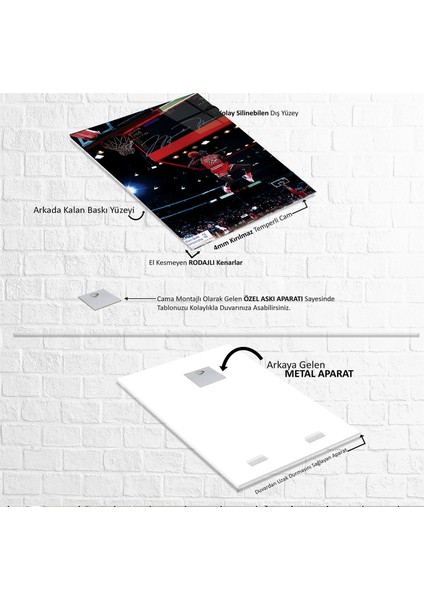 Michael Jordan Cam Tablo