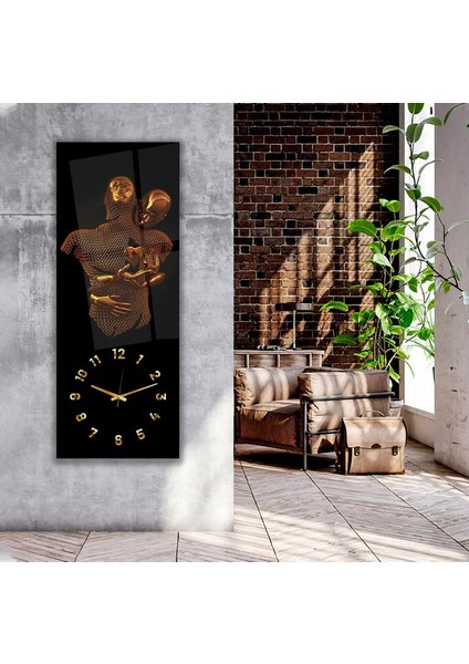 Saatli Aşkın Gücü Cam Tablo fiyatları