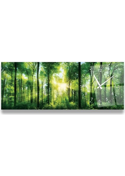 Saatli Orman Cam Tablo fırsatları