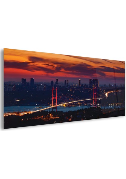 Gece Istanbul Cam Tablo fiyatları