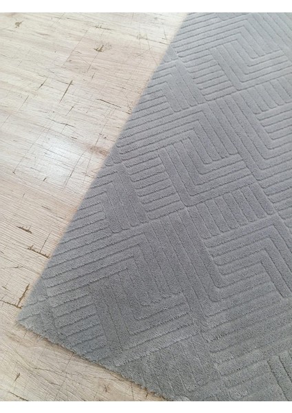 Rölyef Desen Gri Halı Görünümlü Jel Taban Yolluk modelleri