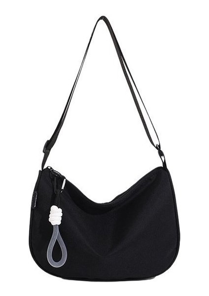 Moda Omuz Geniş Naylon Çanta Kadın Yeni Basit Crossbody Çanta Omuz Yastık Çantası (Yurt Dışından) fiyatları