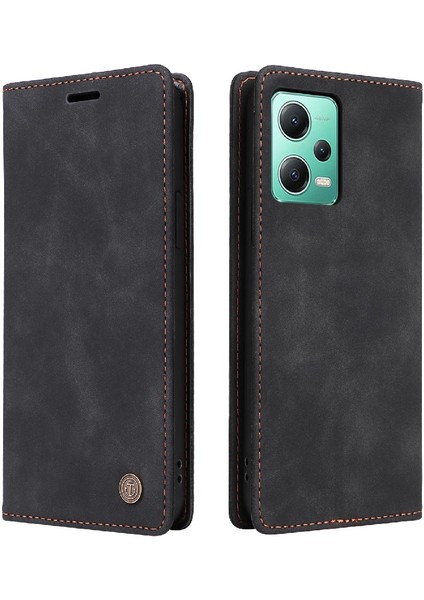 Xiaomi Redmi Not 12 Için Flip Case 5g Kapak Çevirin Cüzdan Basit Iş (Yurt Dışından)