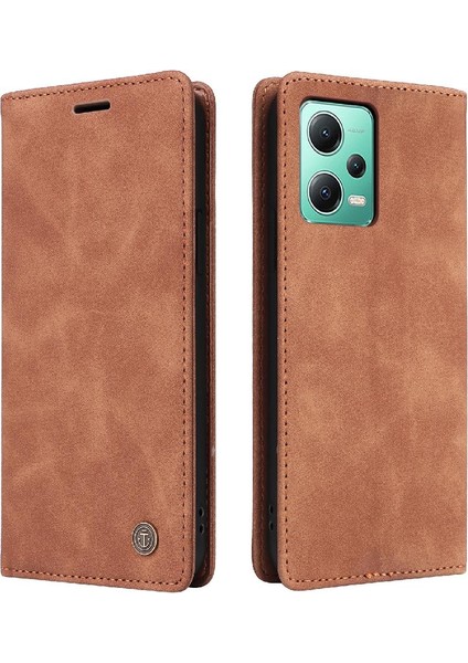 Xiaomi Redmi Not 12 Için Flip Case 5g Kapak Çevirin Cüzdan Basit Iş (Yurt Dışından)
