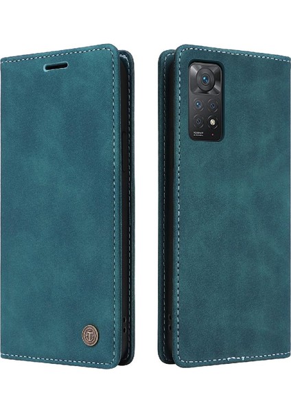 Xiaomi Redmi Not 11 Pro Için Flip Case Darbeye Basit Iş Deri (Yurt Dışından)