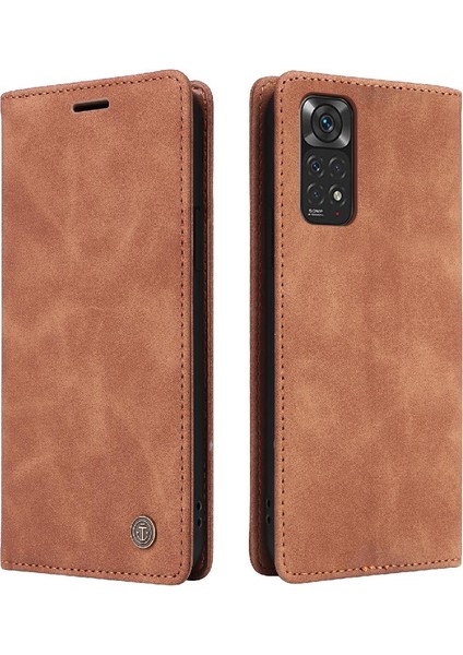 Xiaomi Redmi Not 11S Için Flip Case Basit Iş Darbeye Cüzdan (Yurt Dışından)