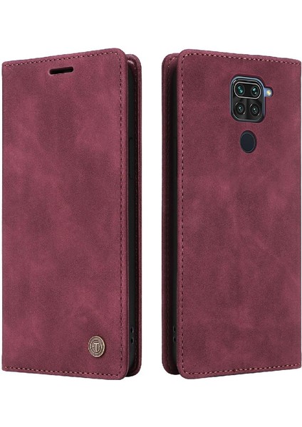 Xiaomi Redmi Not 9 Için Flip Case Kapak Cüzdan Basit Iş Durum (Yurt Dışından)