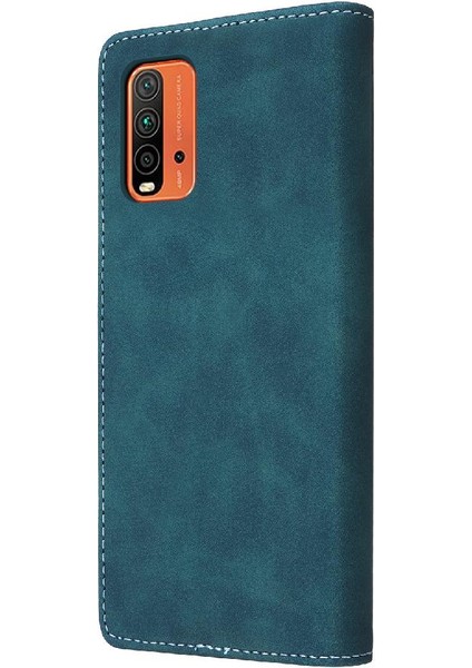 Xiaomi Redmi 9t Darbeye Basit Iş Deri Kılıf Için Flip Case (Yurt Dışından)