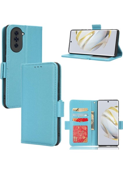 Huawei Nova 10 4g Pu Deri Kart Yuvaları Tutucu Cüzdan Manyetik (Yurt Dışından)