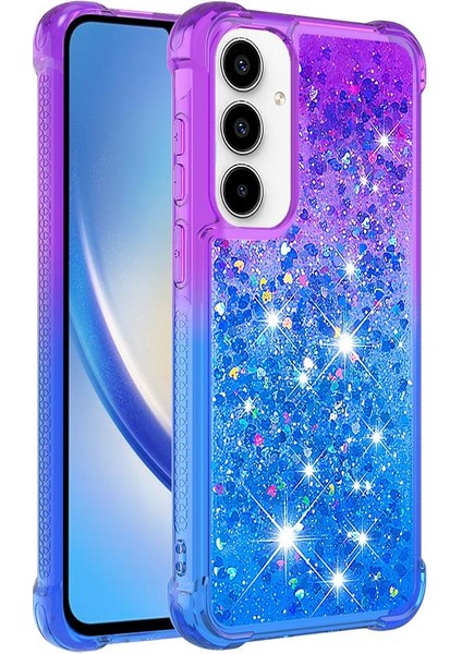 Samsung Galaxy Case 5g Için Komik Bling Parlak Kristal Sıvı Glitter (Yurt Dışından)