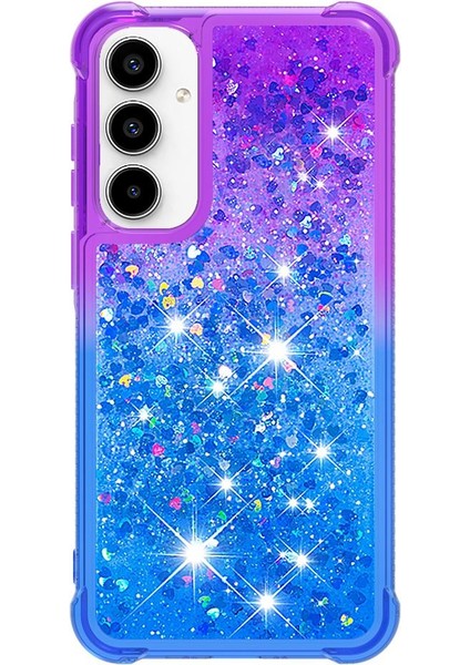 Samsung Galaxy Case 5g Için Komik Bling Parlak Kristal Sıvı Glitter (Yurt Dışından)