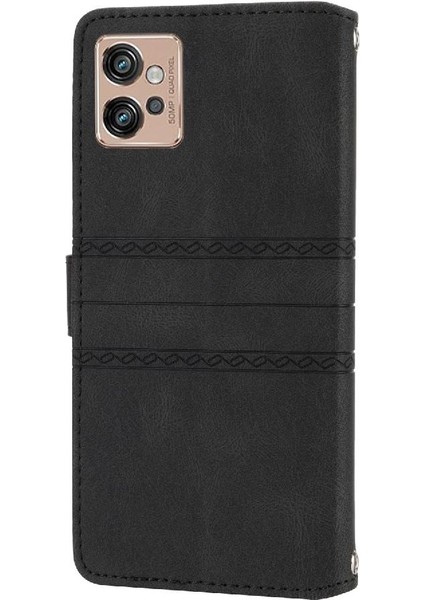 Motorola Moto G13/G23 Darbeye Dayanıklı Koruyucu Kickstand Cüzdan Için Flip Case (Yurt Dışından) fırsatları