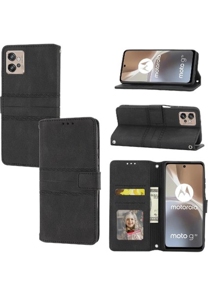 Motorola Moto G13/G23 Darbeye Dayanıklı Koruyucu Kickstand Cüzdan Için Flip Case (Yurt Dışından) indirimleri