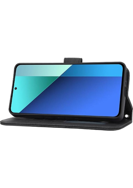 Xiaomi Redmi Not 13 Için Flip Case 5g Pu Deri Manyetik Kapatma Cüzdan (Yurt Dışından)