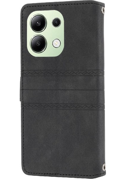 Xiaomi Redmi Not 13 Için Flip Case 5g Pu Deri Manyetik Kapatma Cüzdan (Yurt Dışından)