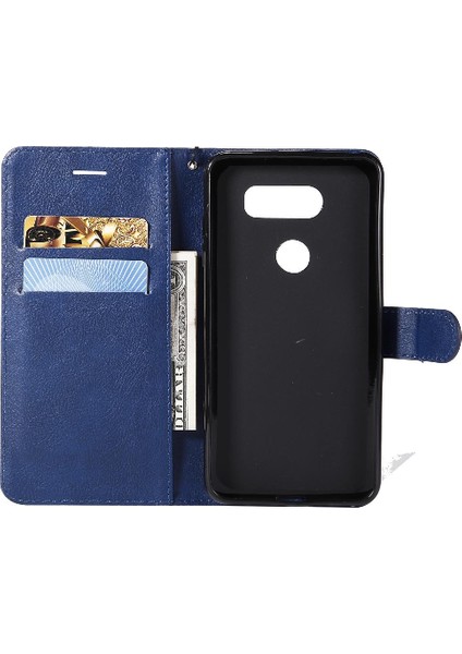 Lg V30 Klasik Düz Renk Yüksek Kaliteli Deri Iş Için Flip Case (Yurt Dışından) modelleri
