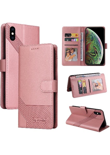 Iphone Xs Max Üç Kart Yuvaları Kickstand Premium Deri Için Flip Case (Yurt Dışından) indirimleri