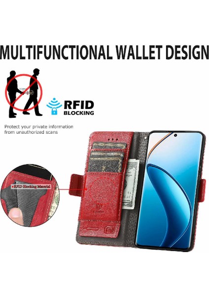 Realme 12 Pro 5g Ekleme Cüzdan Çoklu Kart Yuvası Çok Renkli Için Flip Case (Yurt Dışından) fırsatları