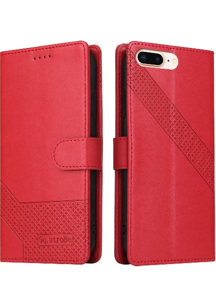Iphone 6 Için Flip Case Artı Kickstand Premium Deri Üç Kart Yuvaları (Yurt Dışından)