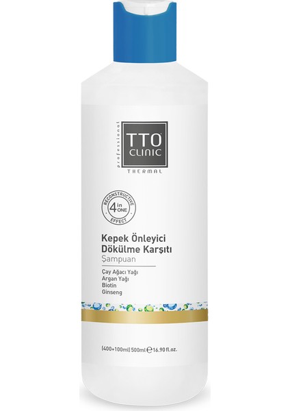 Tto Clinic Kepek Önleyici Şampuan