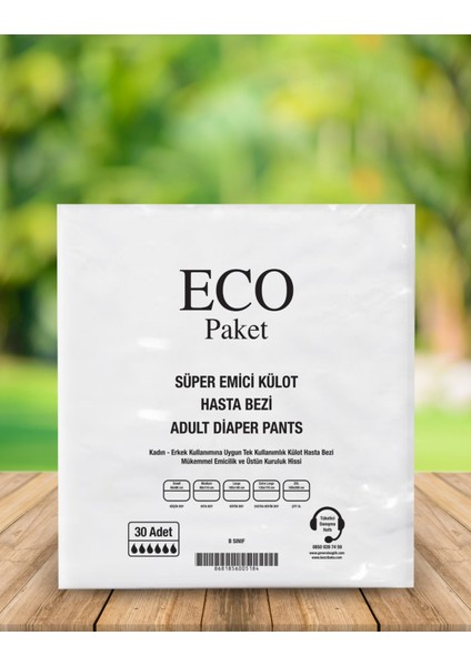 Avantaj 30'lu Külot Hasta Bezi Small Medium Large Xlarge