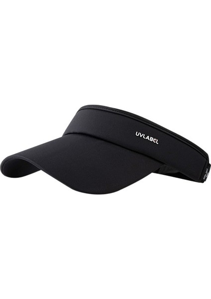 Uv Boş Üst Çalışan Güneşlik Çabuk Kuruyan Güneş Koruyucu Erkek ve Kadın Tenis Şapkası (Yurt Dışından)