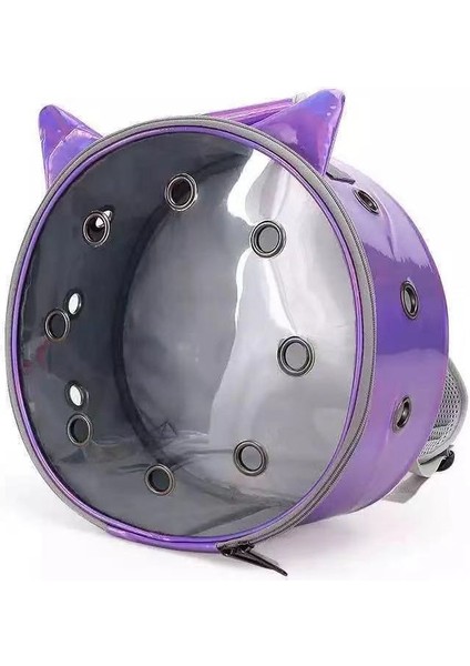 Giden Pet Çanta Taşınabilir Gözenekli Nefes Alan Uzay Kapsülü Kedi Sırt Çantası (Yurt Dışından)